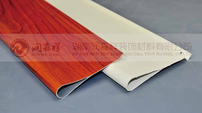 水滴型鋁掛片/木紋水滴鋁掛片定制/湖南長沙木紋鋁單板